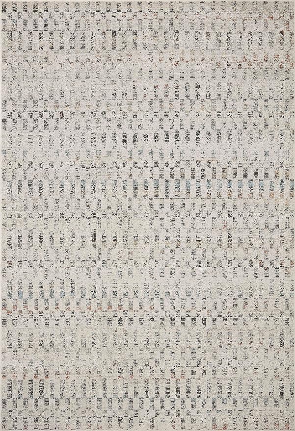 Loloi Kamala Collection KAM-05 Grey/Multi 2'-7" x 12'-0" Runner Rug