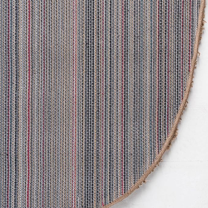 Unique Loom Solid Shag Collection Area Rug (3' 3" Round, Sandy Brown)