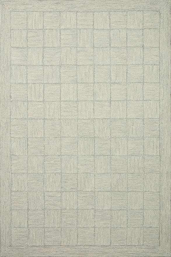 Loloi Chris Loves Julia Francis Collection FRA-03 Silver/Sky 2'-3" x 3'-9" Accent Rug